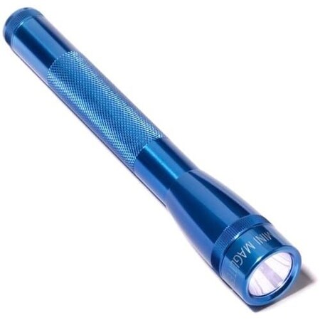 Maglite M2A Mini Mag 2 AACell Incandescent Flashlight wHolster, Color Blue M2A11H